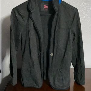 Grey blazer